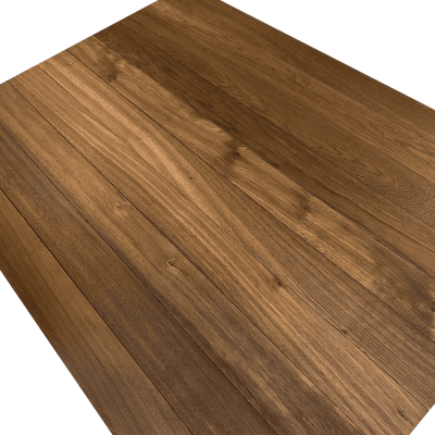 parquet contrecollé chêne teinte brune