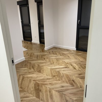 parquet point de hongrie réalisation