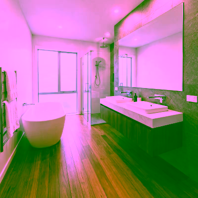 Parquet Teck verni 14x90