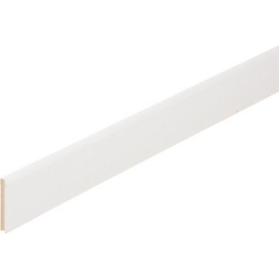 plinthe médium revêtue blanc