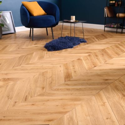 parquet point de hongrie en chêne massif