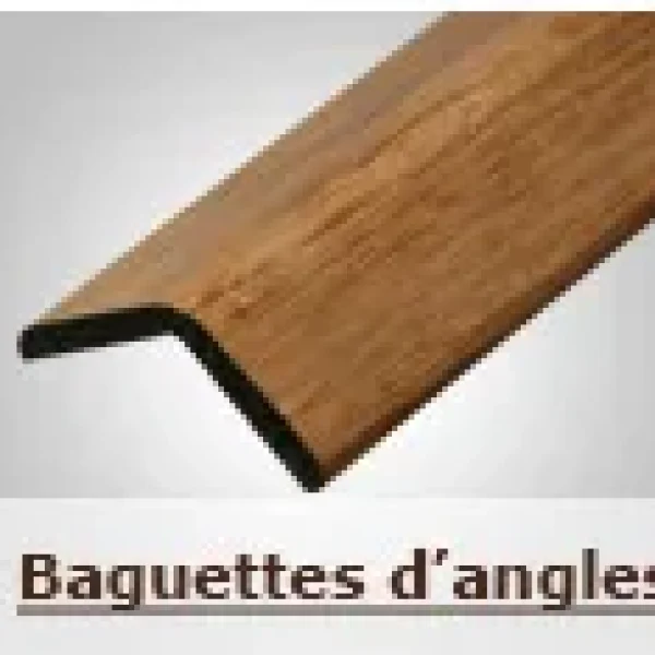 Baguettes d'angle ajustable en chêne