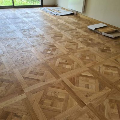 realisation parquet de versailles high traffic en février 2024