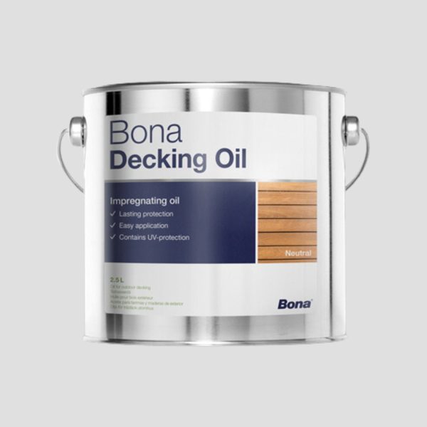 saturateur bois incolore bona decking oil